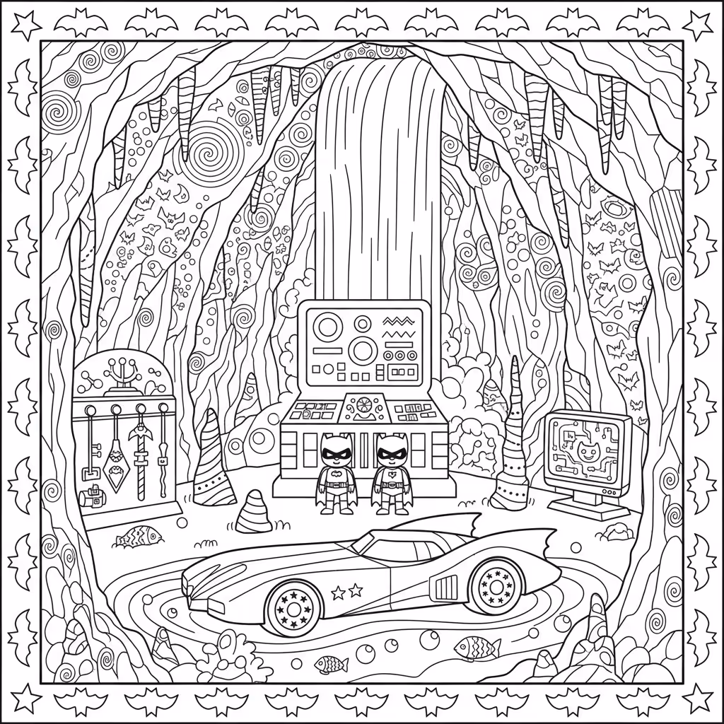 coloriage pour enfant à télécharger, niveau intermédiaire.