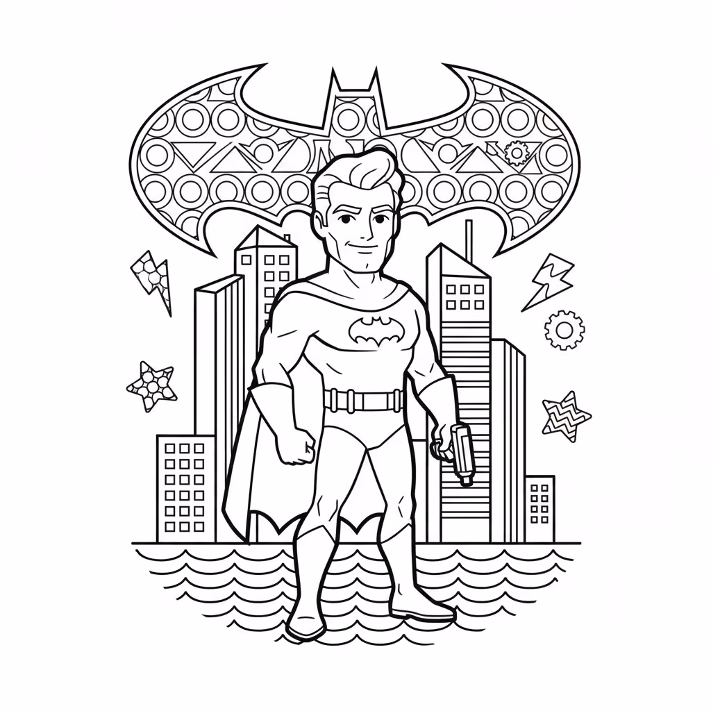 coloriage pour enfant à télécharger, niveau intermédiaire.