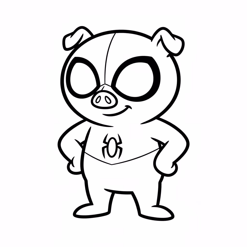coloriage pour enfant à télécharger, niveau facile.
