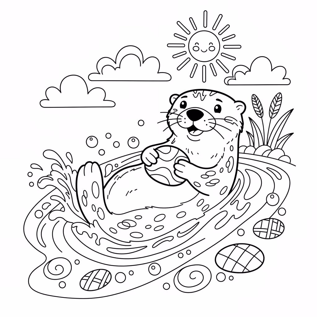 coloriage pour enfant à télécharger, niveau intermédiaire.