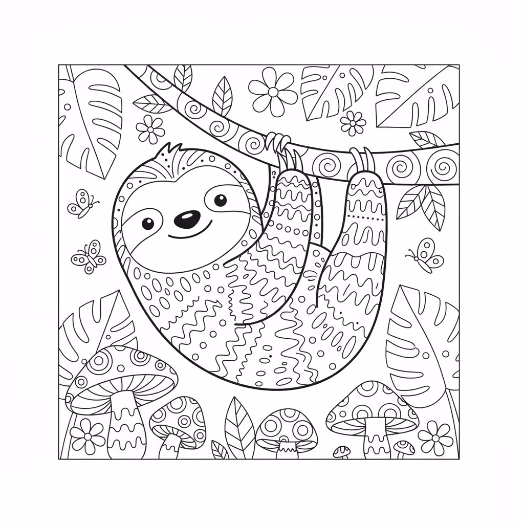coloriage pour enfant à télécharger, niveau intermédiaire.