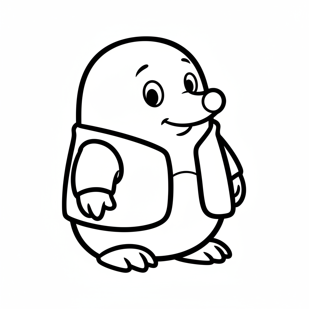 coloriage pour enfant à télécharger, niveau facile.