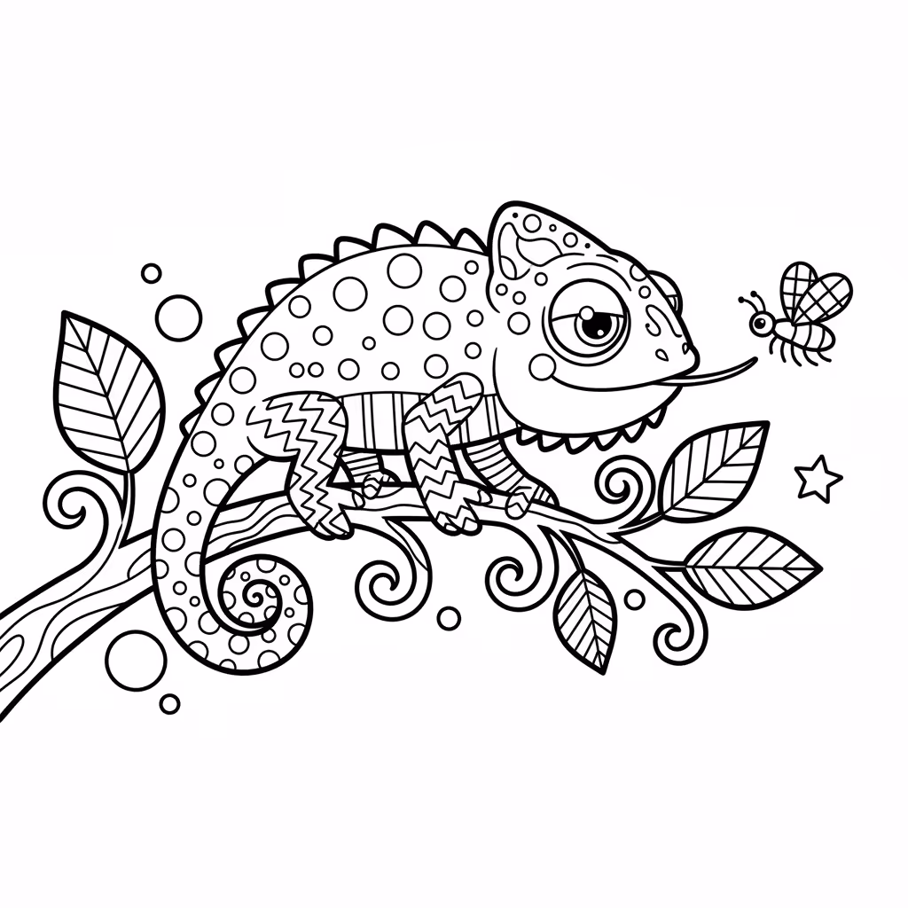 coloriage pour enfant à télécharger, niveau intermédiaire.