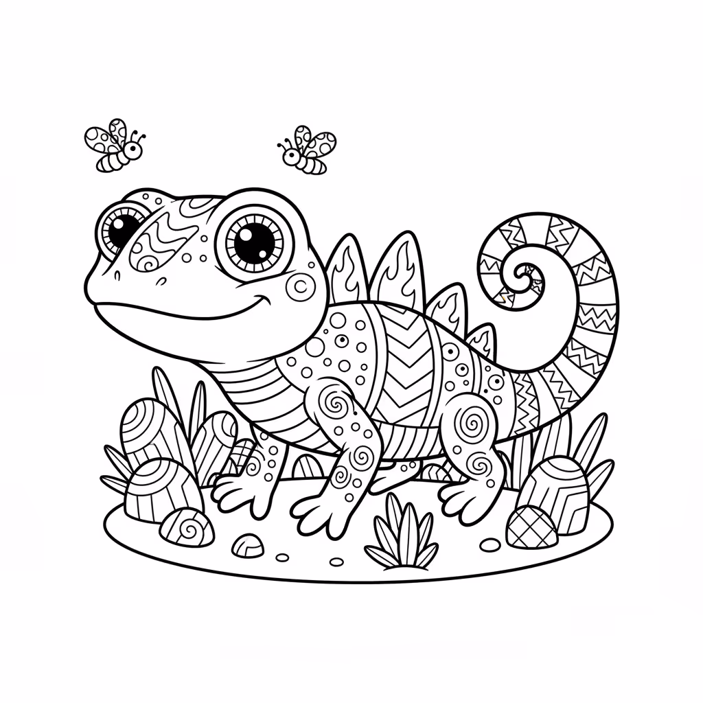 coloriage pour enfant à télécharger, niveau intermédiaire.