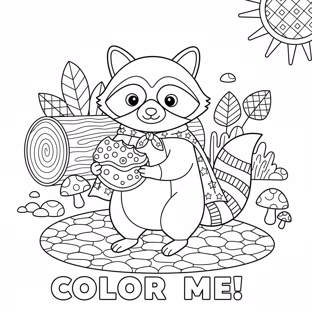 coloriage pour enfant à télécharger, niveau intermédiaire.