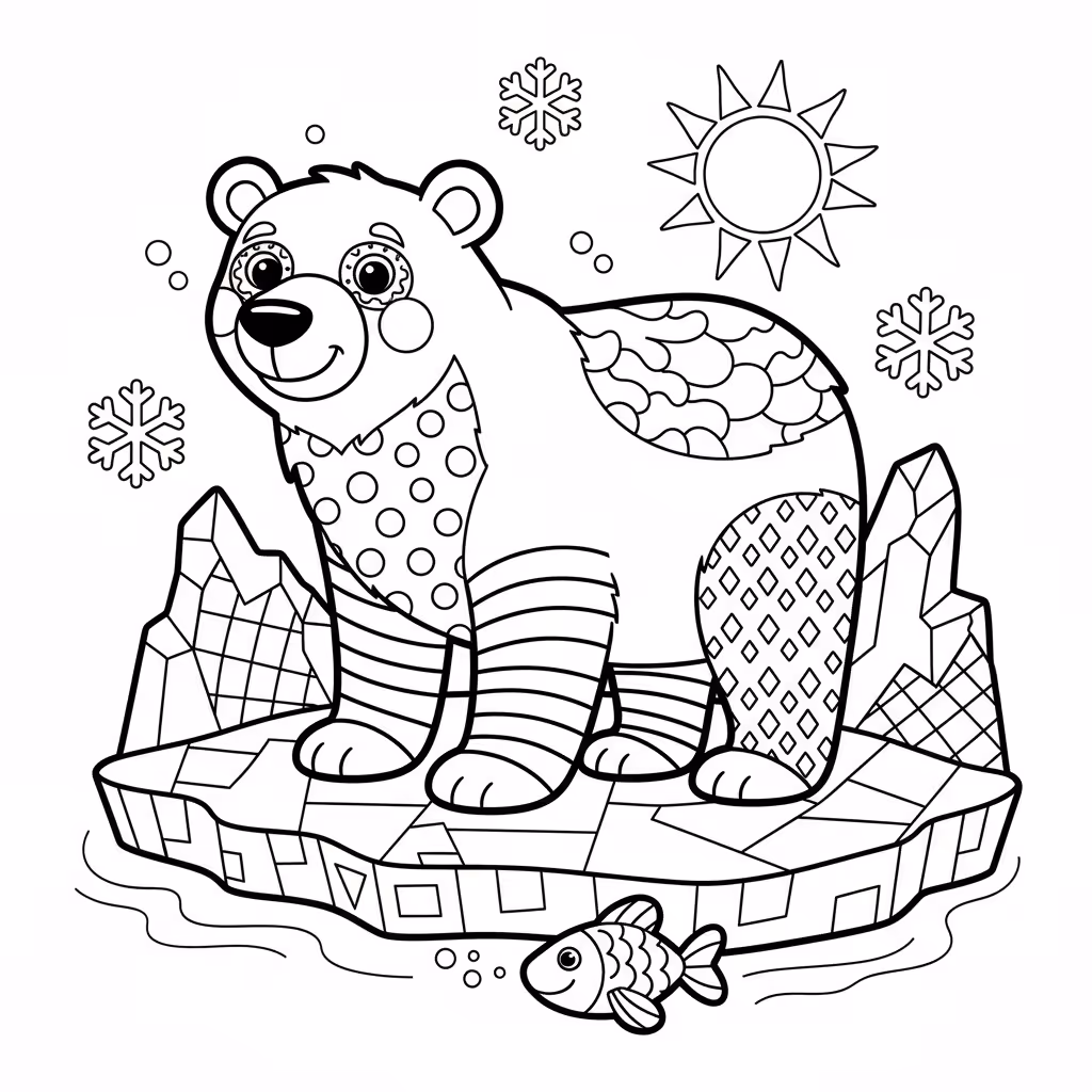 coloriage pour enfant à télécharger, niveau intermédiaire.