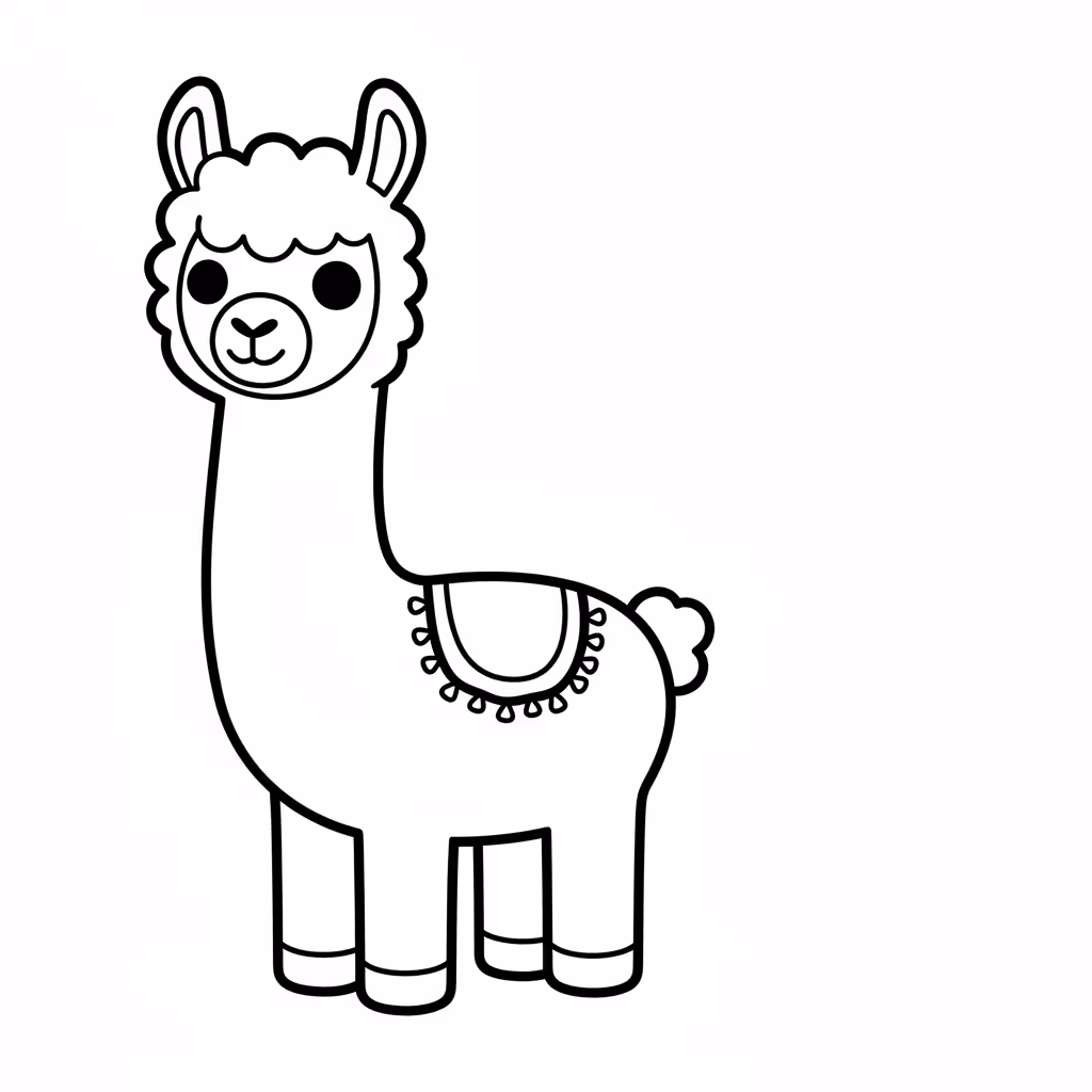 coloriage pour enfant à télécharger, niveau facile.