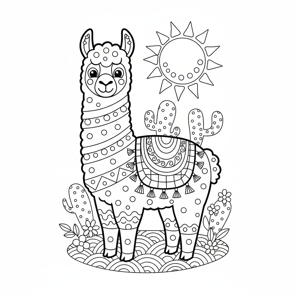 coloriage pour enfant à télécharger, niveau intermédiaire.