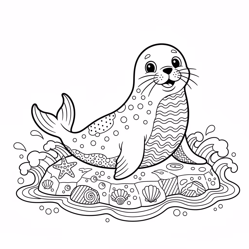coloriage pour enfant à télécharger, niveau intermédiaire.