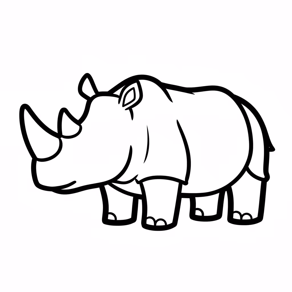 coloriage pour enfant à télécharger, niveau facile.