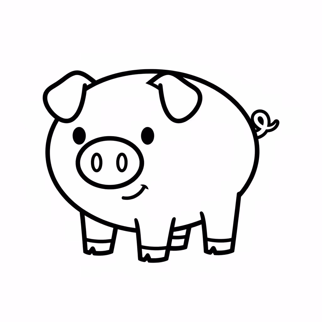 coloriage pour enfant à télécharger, niveau facile.