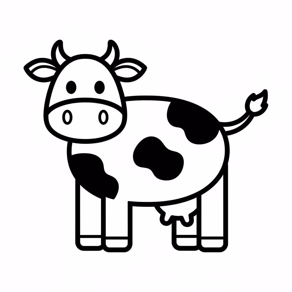 coloriage pour enfant à télécharger, niveau facile.
