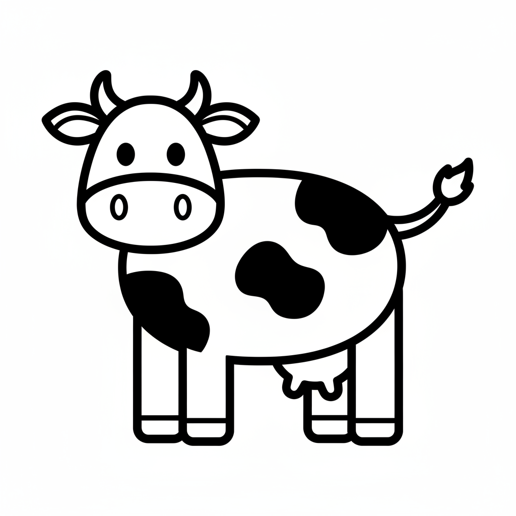 coloriage pour enfant à télécharger, niveau facile.