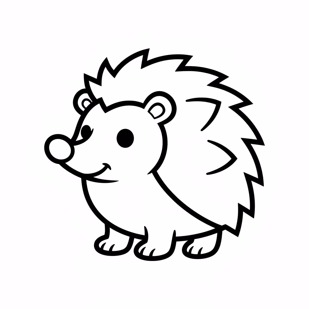coloriage pour enfant à télécharger, niveau facile.
