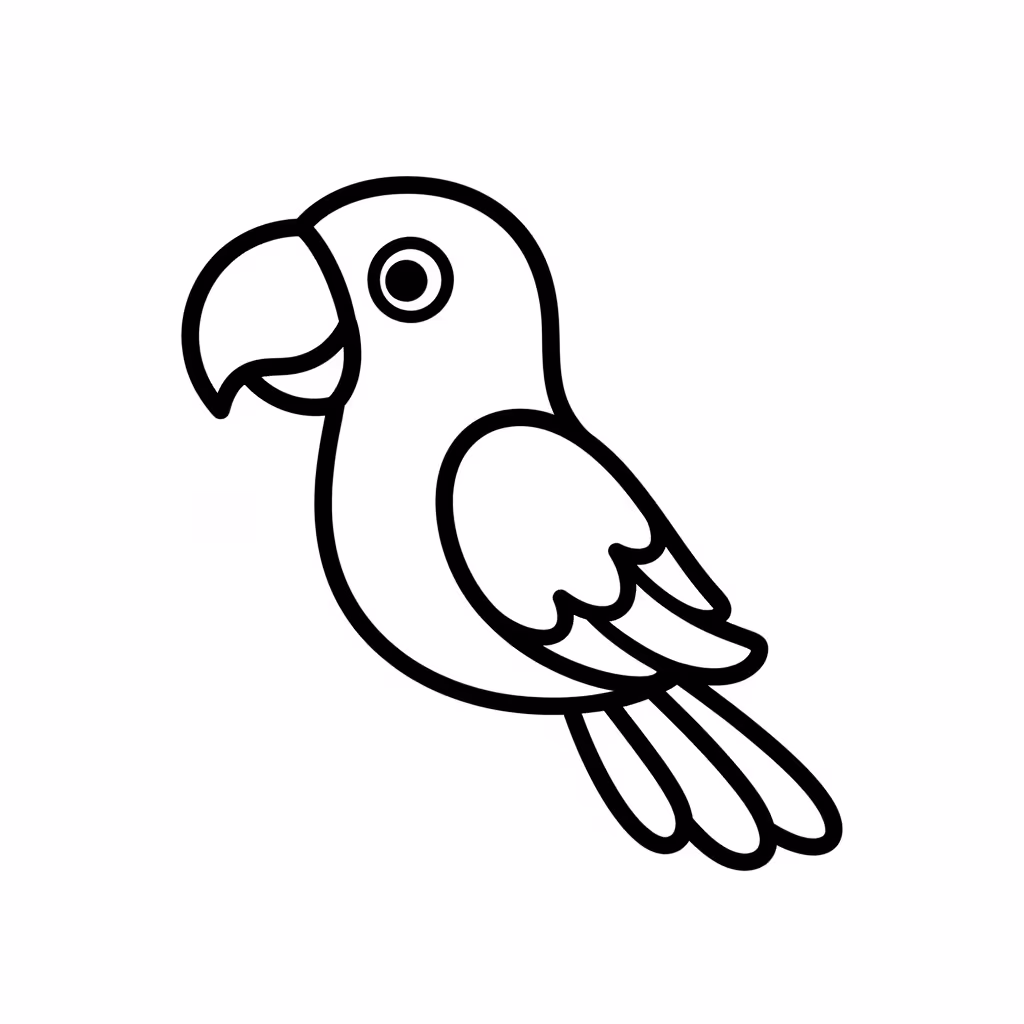 coloriage pour enfant à télécharger, niveau facile.
