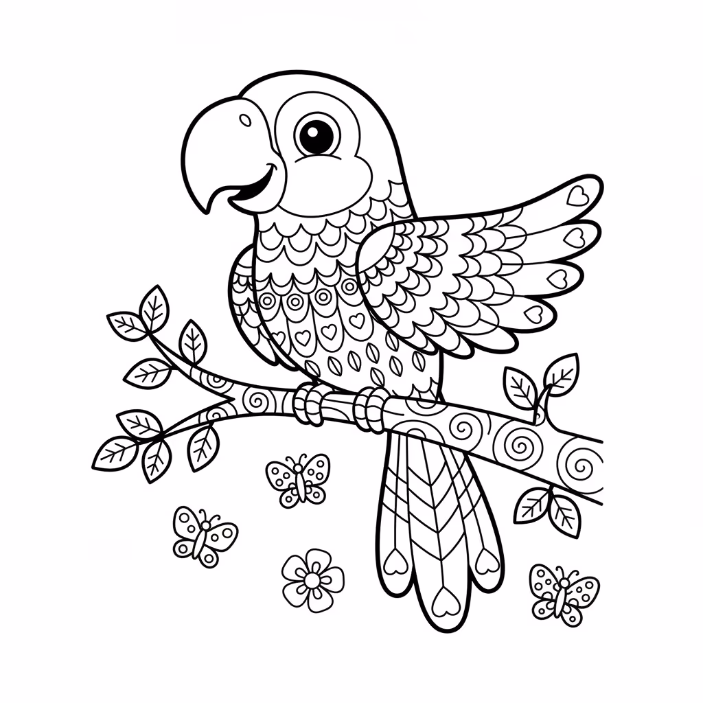 coloriage pour enfant à télécharger, niveau intermédiaire.