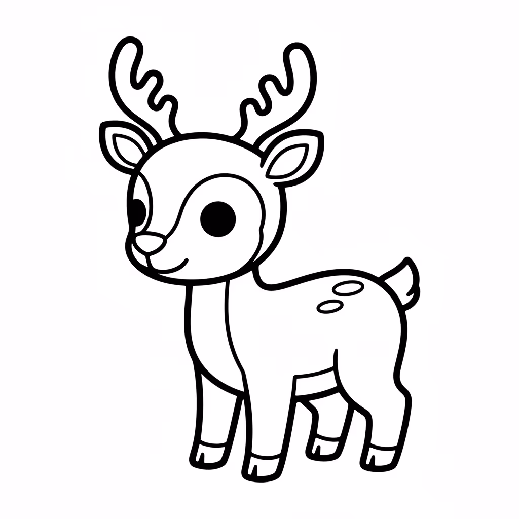 coloriage pour enfant à télécharger, niveau facile.