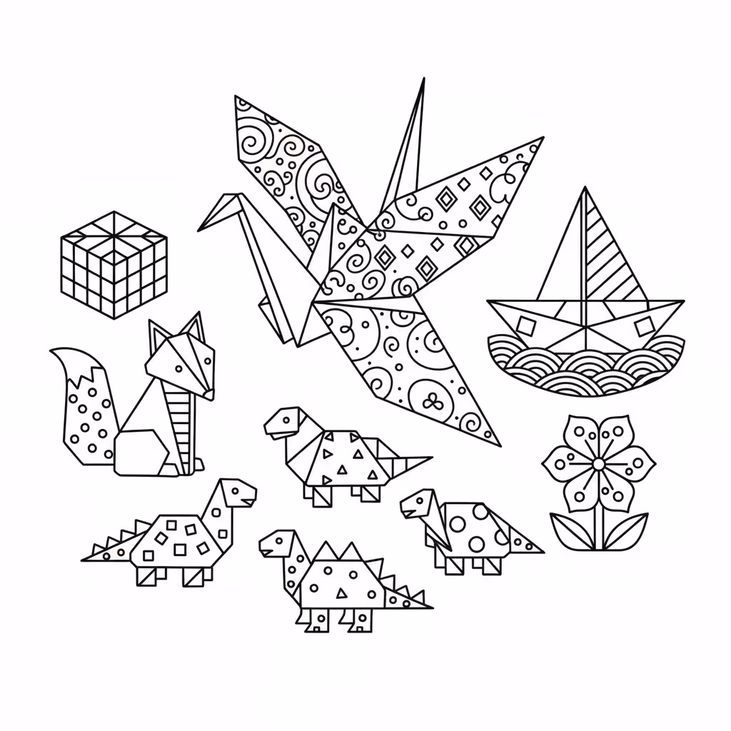 coloriage pour enfant à télécharger, niveau intermédiaire.