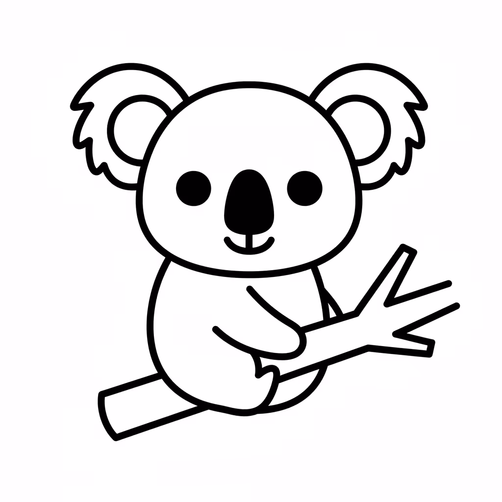 coloriage pour enfant à télécharger, niveau facile.