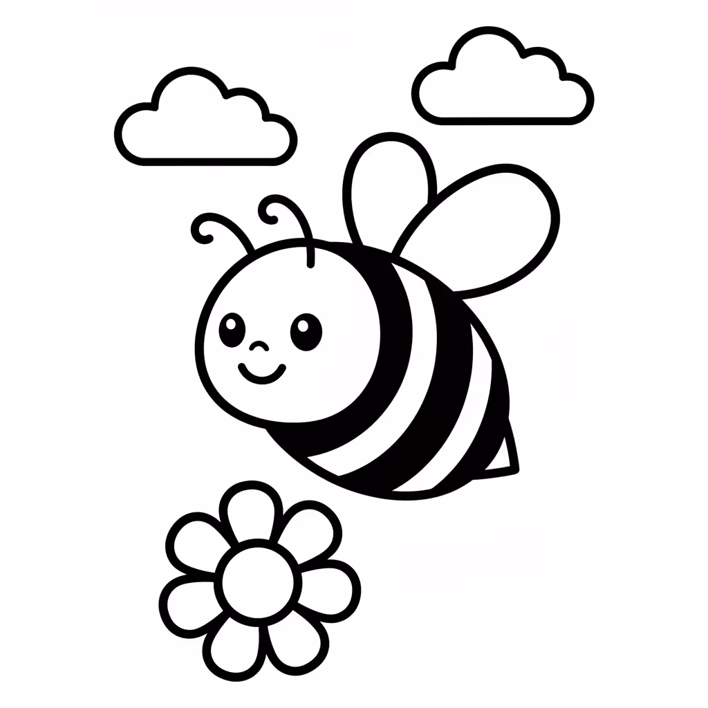 coloriage pour enfant à télécharger, niveau facile.