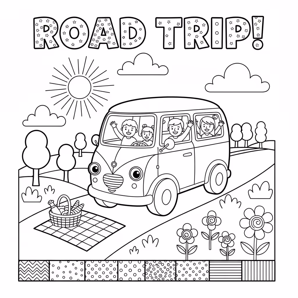 coloriage pour enfant à télécharger, niveau intermédiaire.