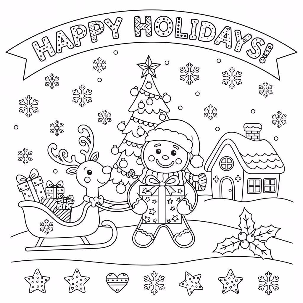 coloriage pour enfant à télécharger, niveau intermédiaire.