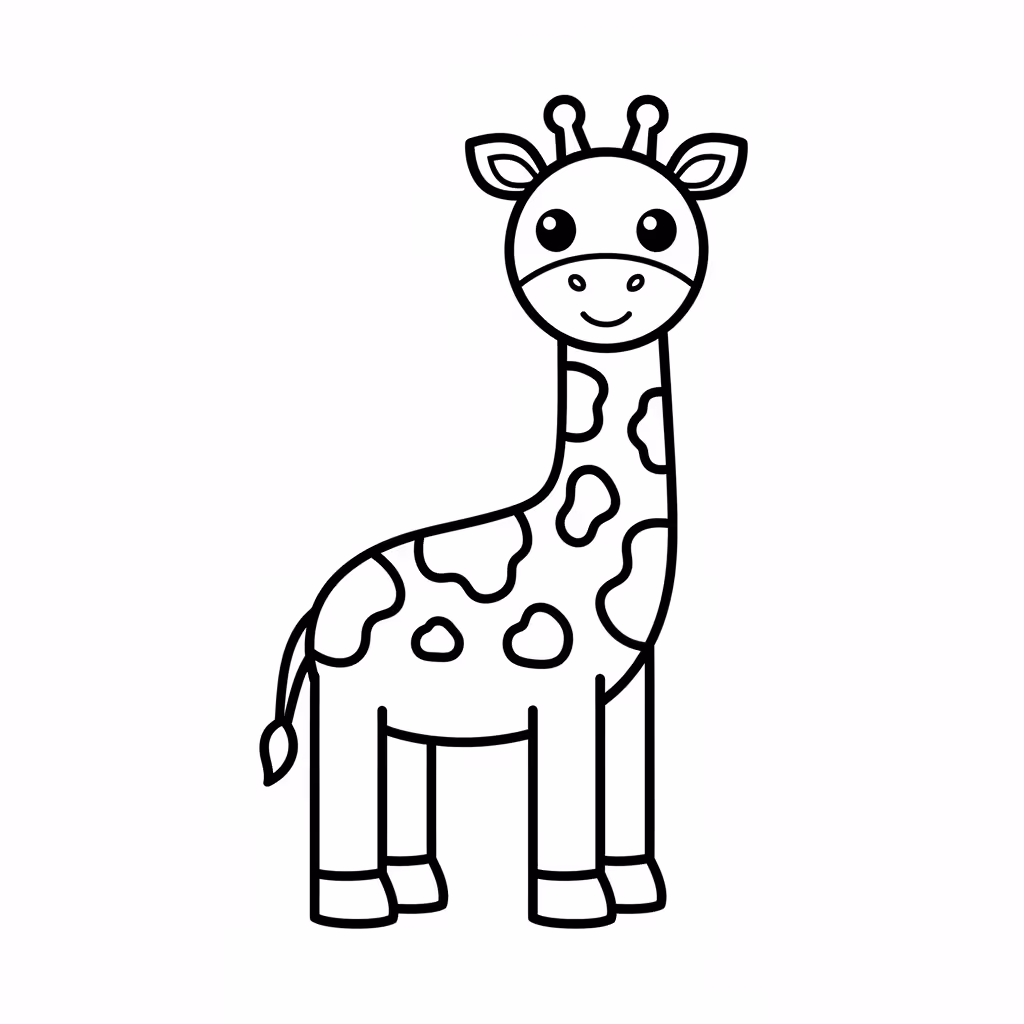 coloriage pour enfant à télécharger, niveau facile.