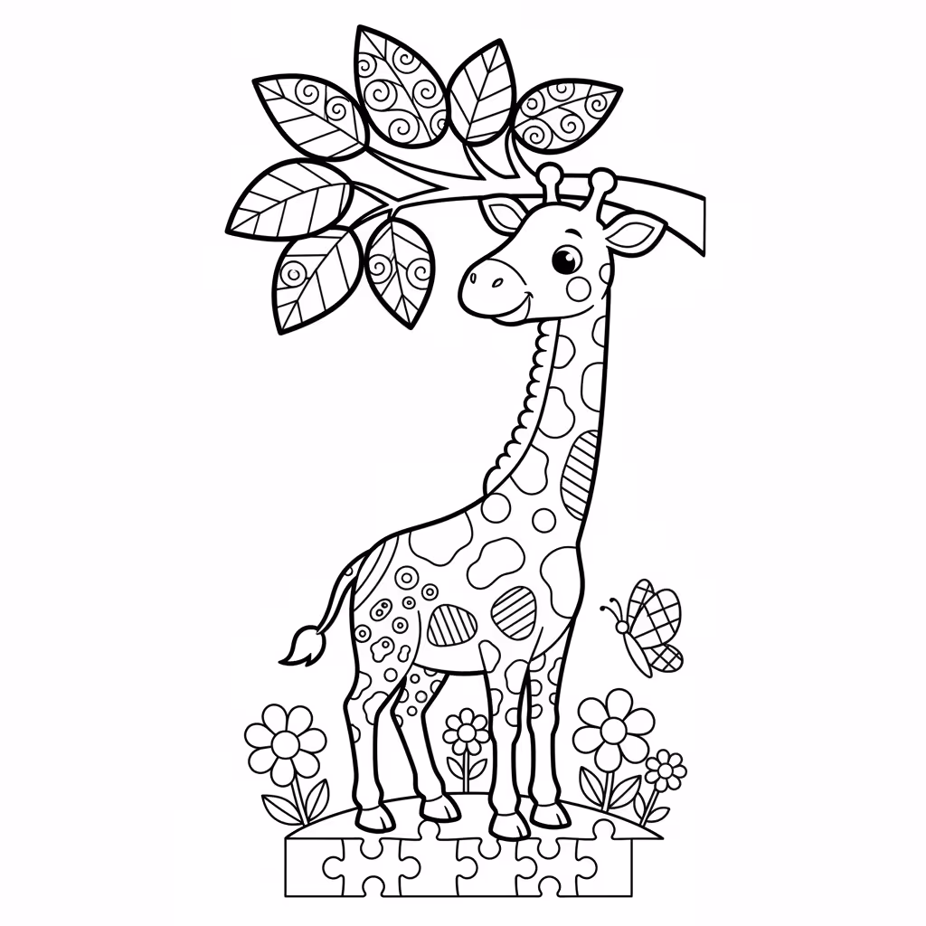 coloriage pour enfant à télécharger, niveau intermédiaire.