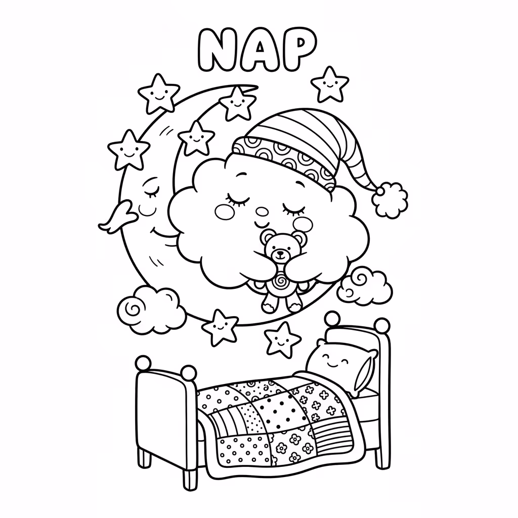 coloriage pour enfant à télécharger, niveau intermédiaire.