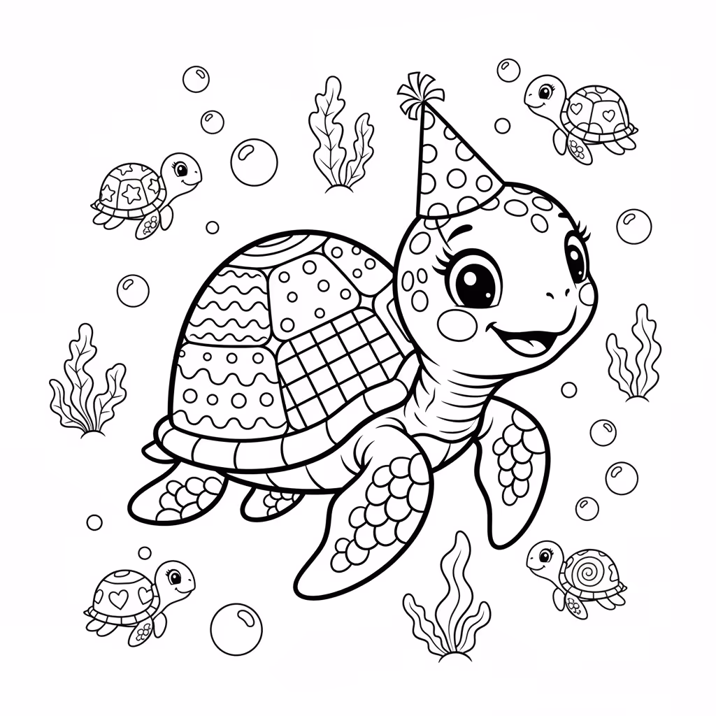 coloriage pour enfant à télécharger, niveau intermédiaire.