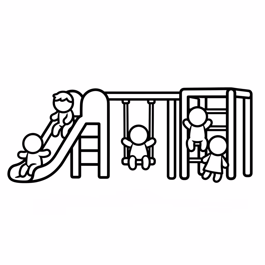 coloriage pour enfant à télécharger, niveau facile.