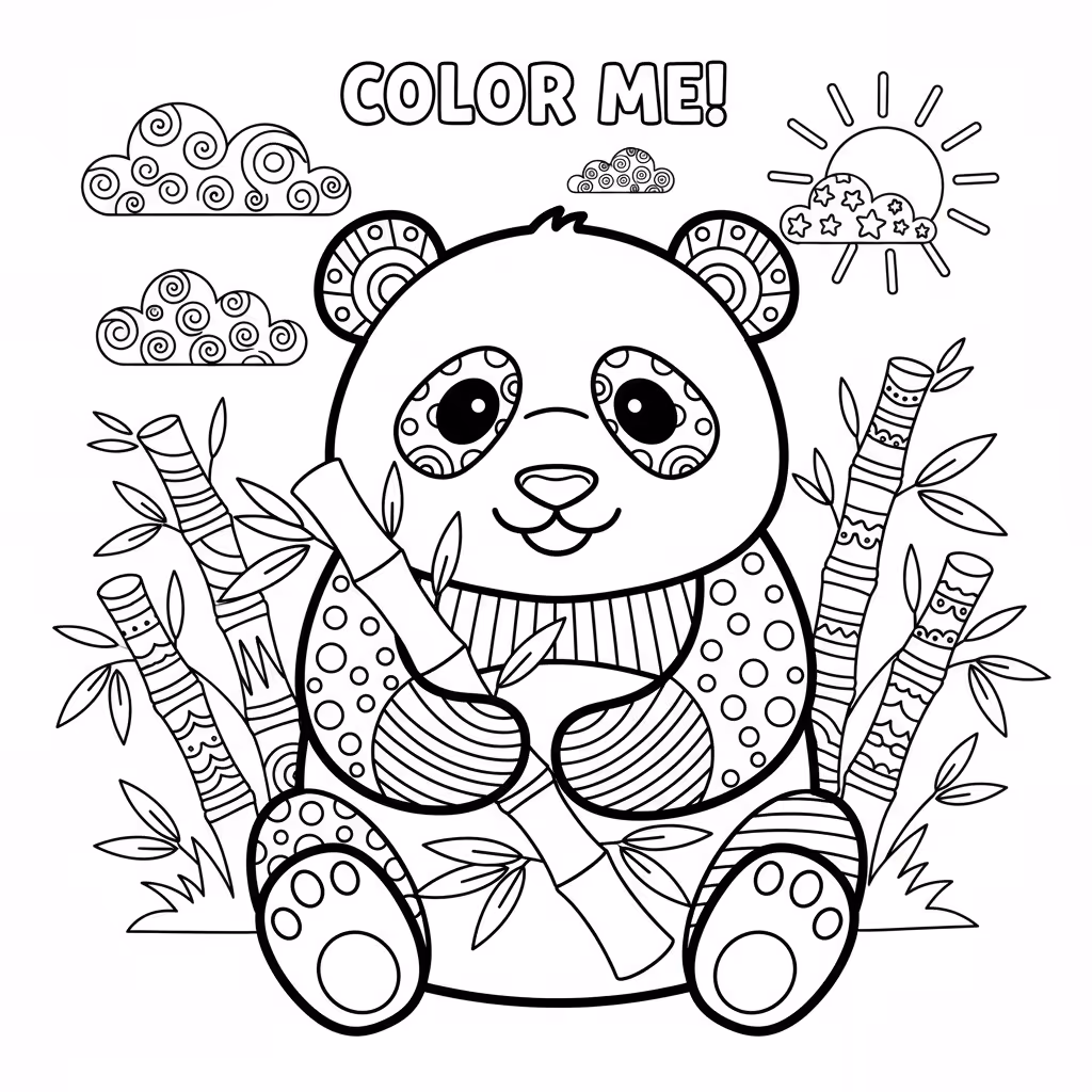 coloriage pour enfant à télécharger, niveau intermédiaire.
