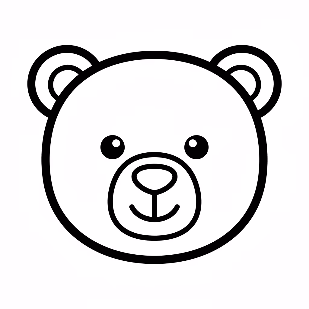 coloriage pour enfant à télécharger, niveau facile.