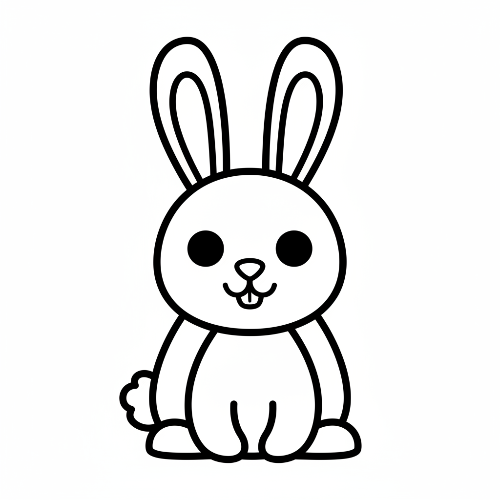 coloriage pour enfant à télécharger, niveau facile.