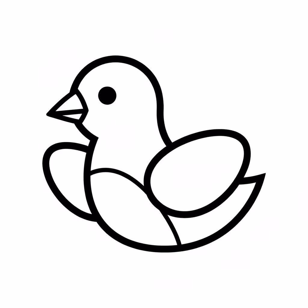 coloriage pour enfant à télécharger, niveau facile.