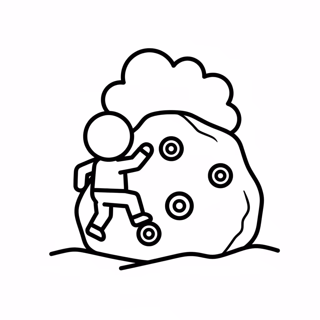 coloriage pour enfant à télécharger, niveau facile.
