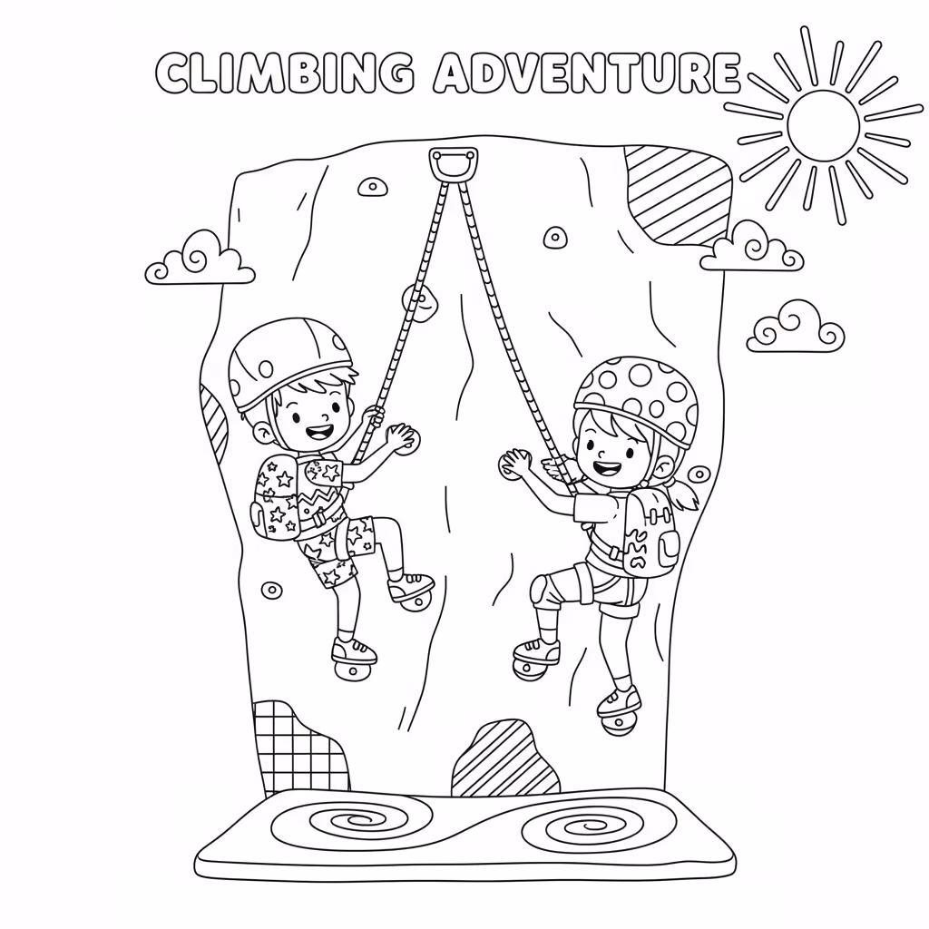 coloriage pour enfant à télécharger, niveau intermédiaire.