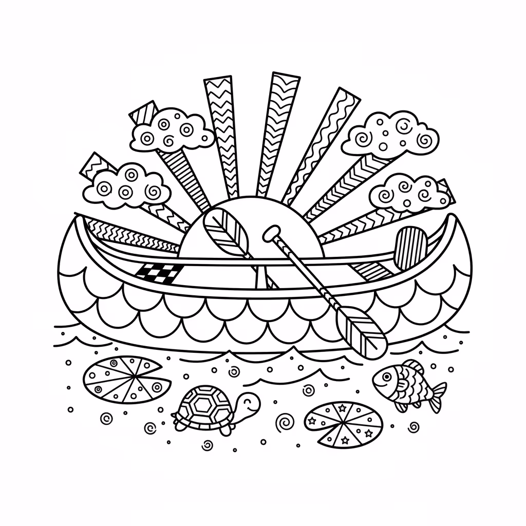 coloriage pour enfant à télécharger, niveau intermédiaire.