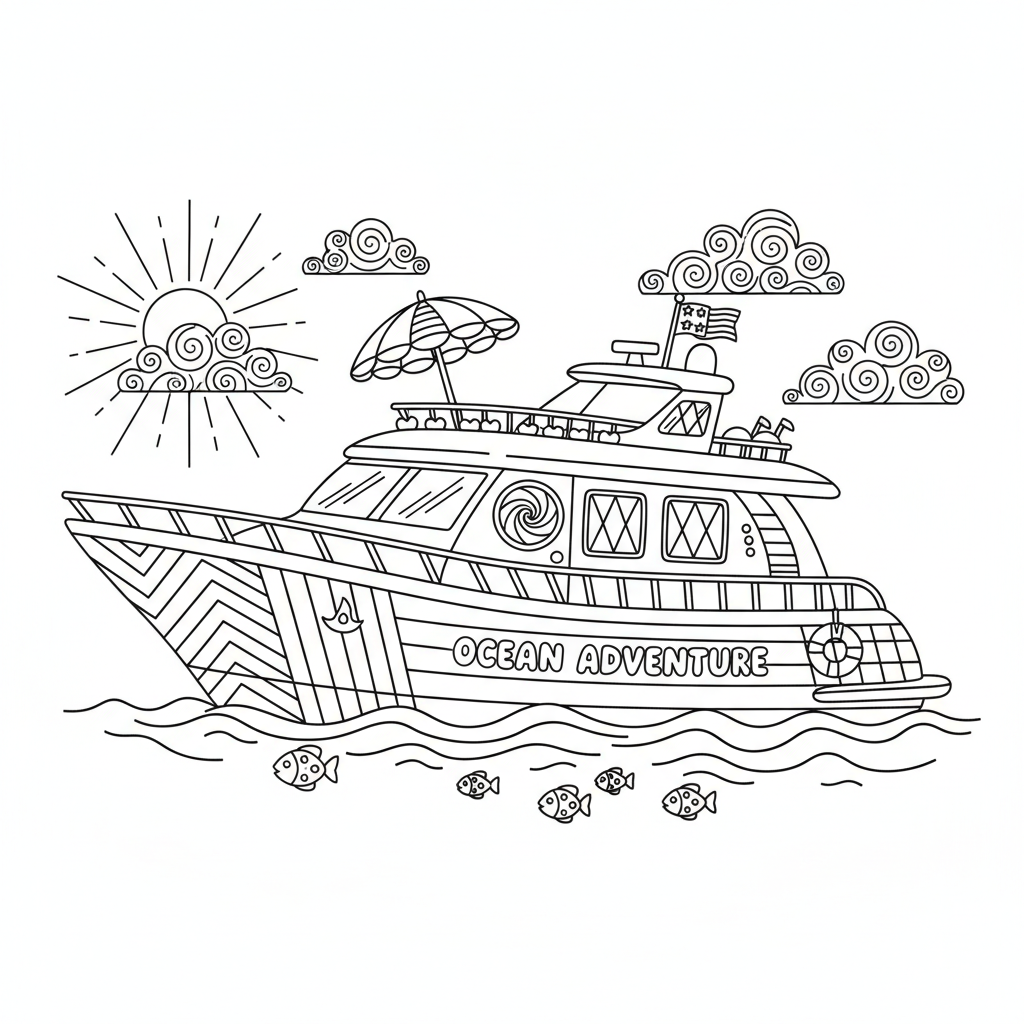 coloriage pour enfant à télécharger, niveau intermédiaire.