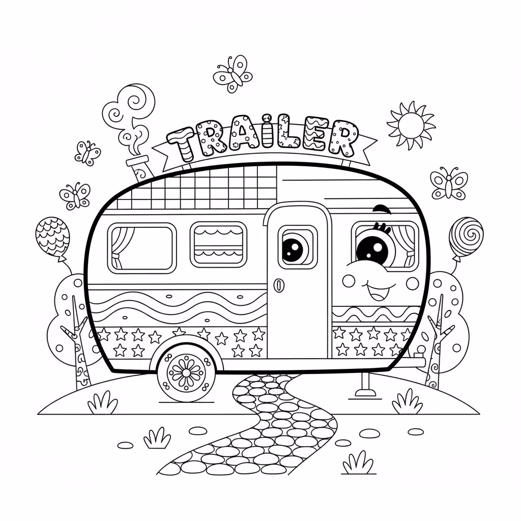 coloriage pour enfant à télécharger, niveau intermédiaire.