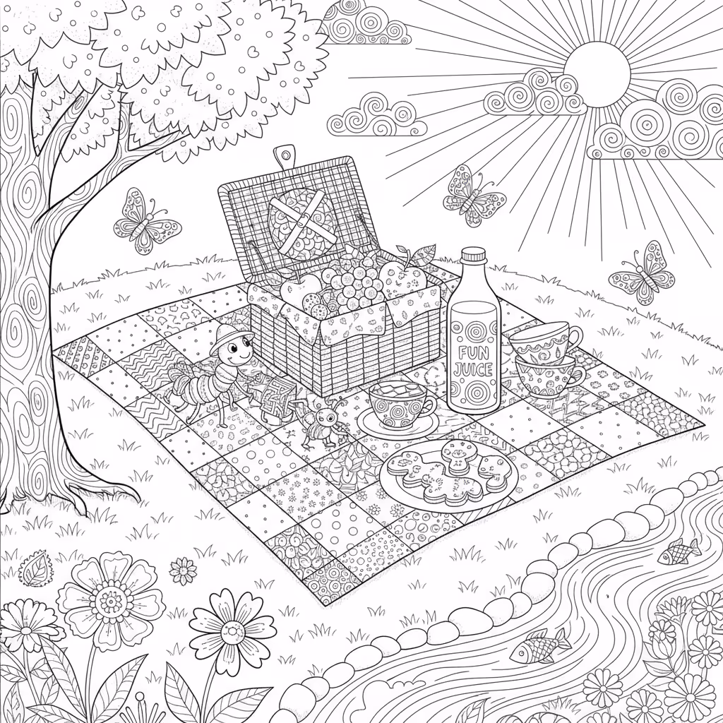 coloriage pour enfant à télécharger, niveau facile.coloriage pour enfant à télécharger, niveau difficile.