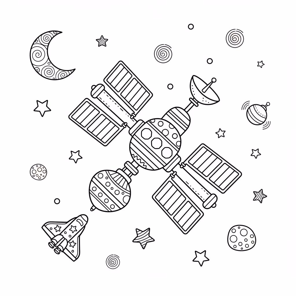 coloriage pour enfant à télécharger, niveau intermédiaire.
