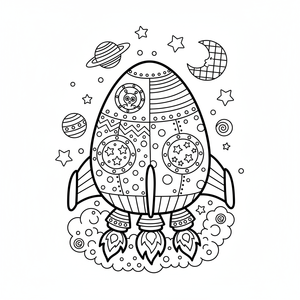 coloriage pour enfant à télécharger, niveau intermédiaire.