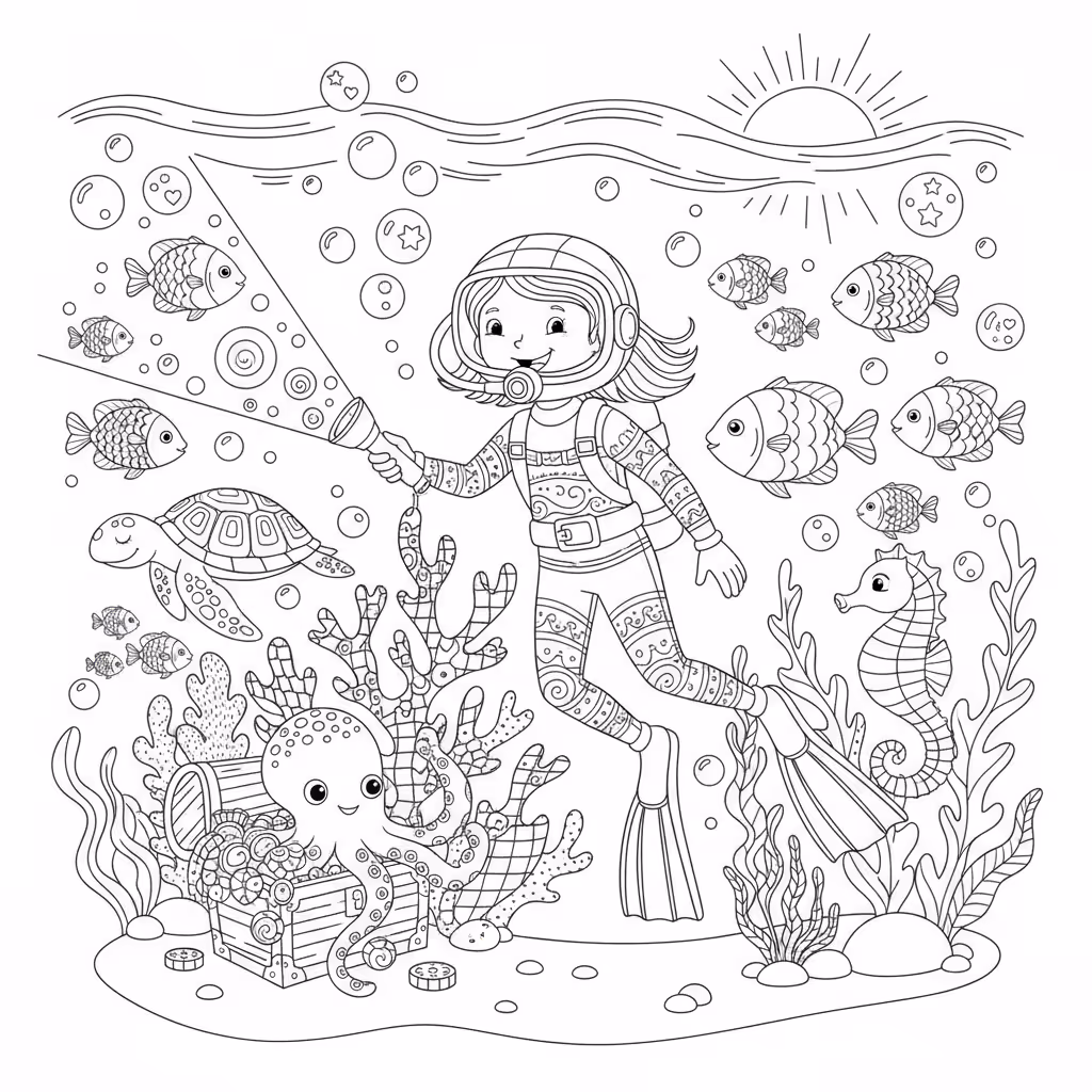 coloriage pour enfant à télécharger, niveau facile.coloriage pour enfant à télécharger, niveau difficile.