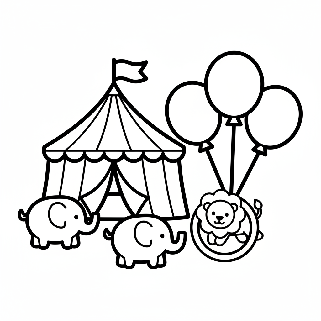 coloriage pour enfant à télécharger, niveau facile.