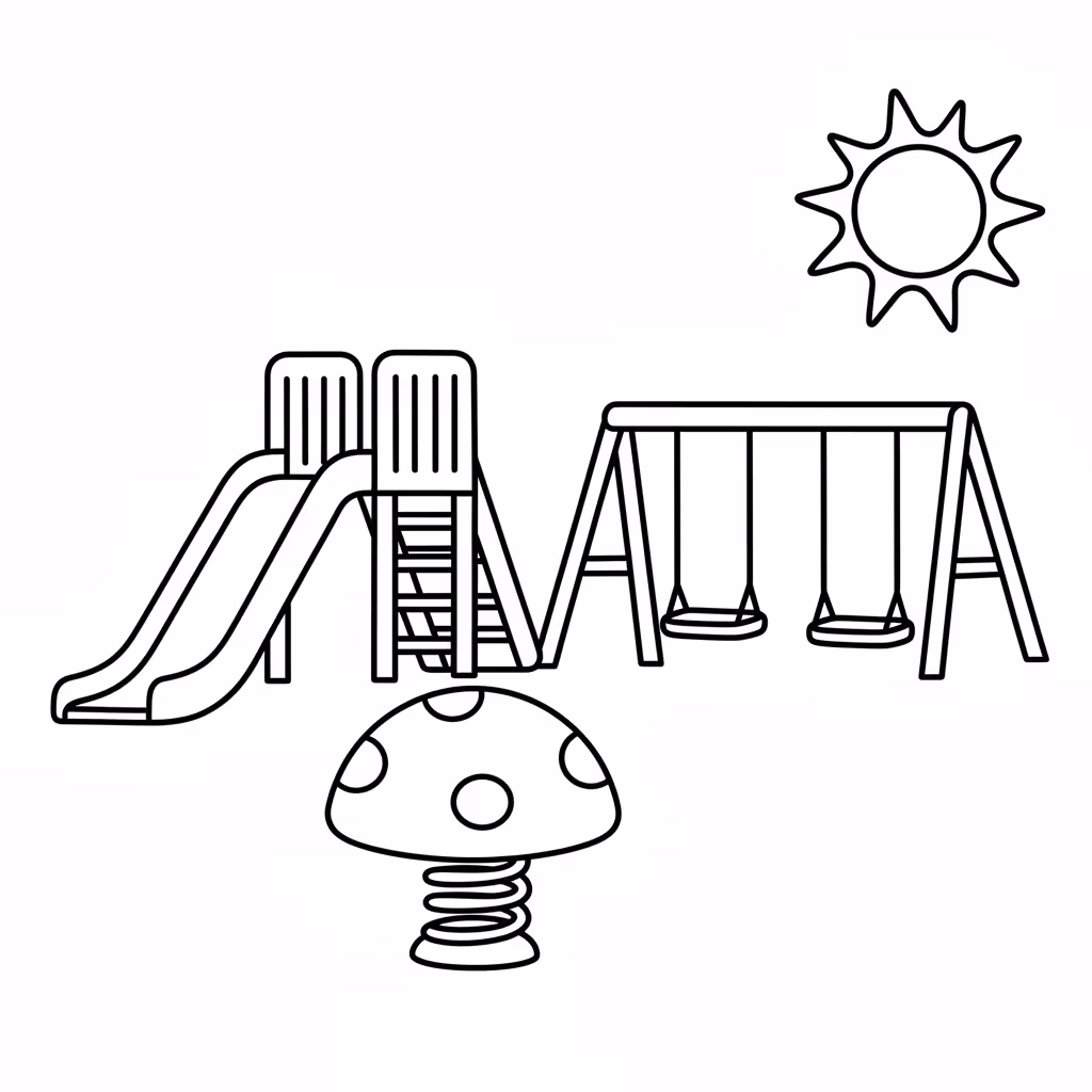 coloriage pour enfant à télécharger, niveau facile.