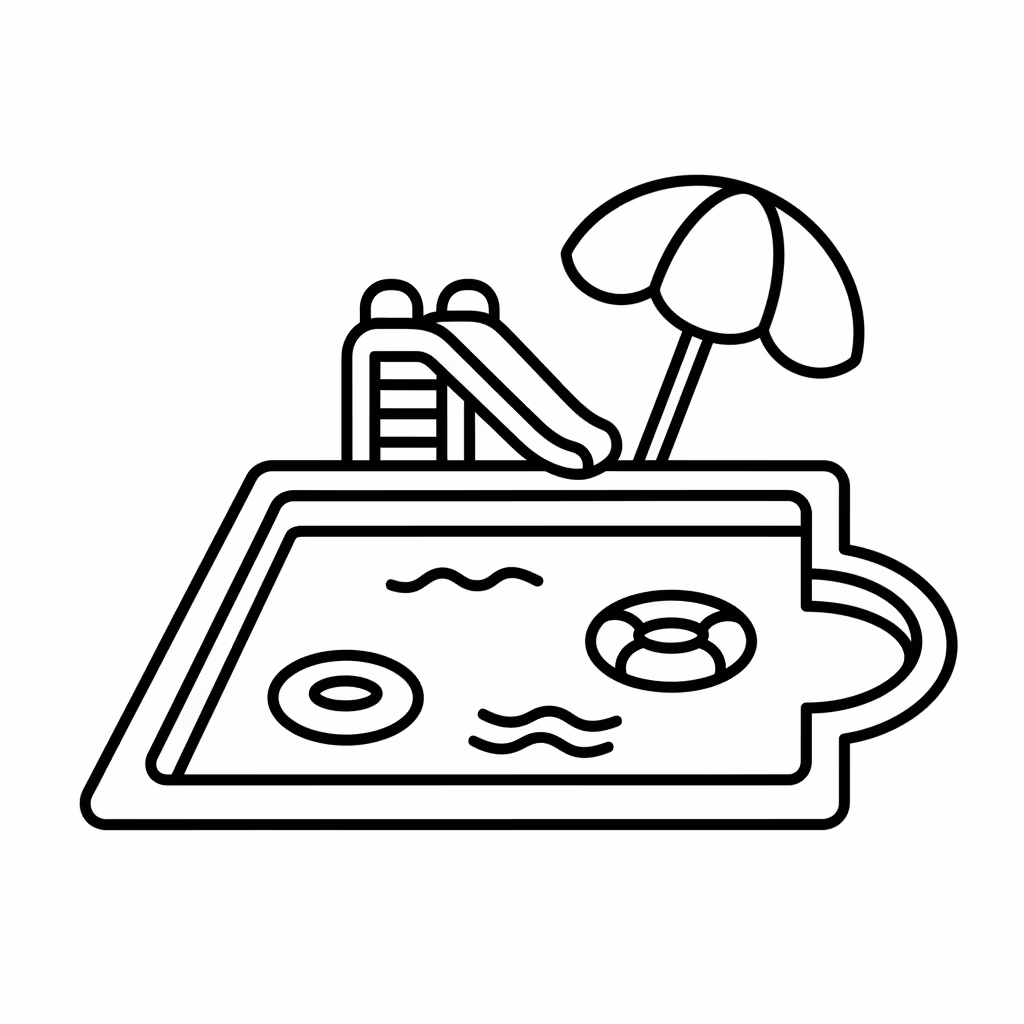 coloriage pour enfant à télécharger, niveau facile.