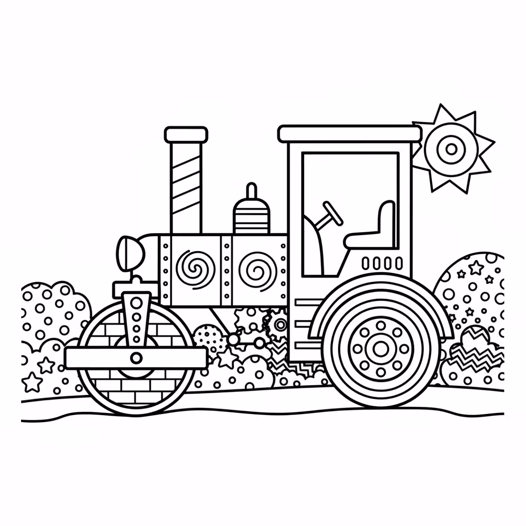 coloriage pour enfant à télécharger, niveau intermédiaire.