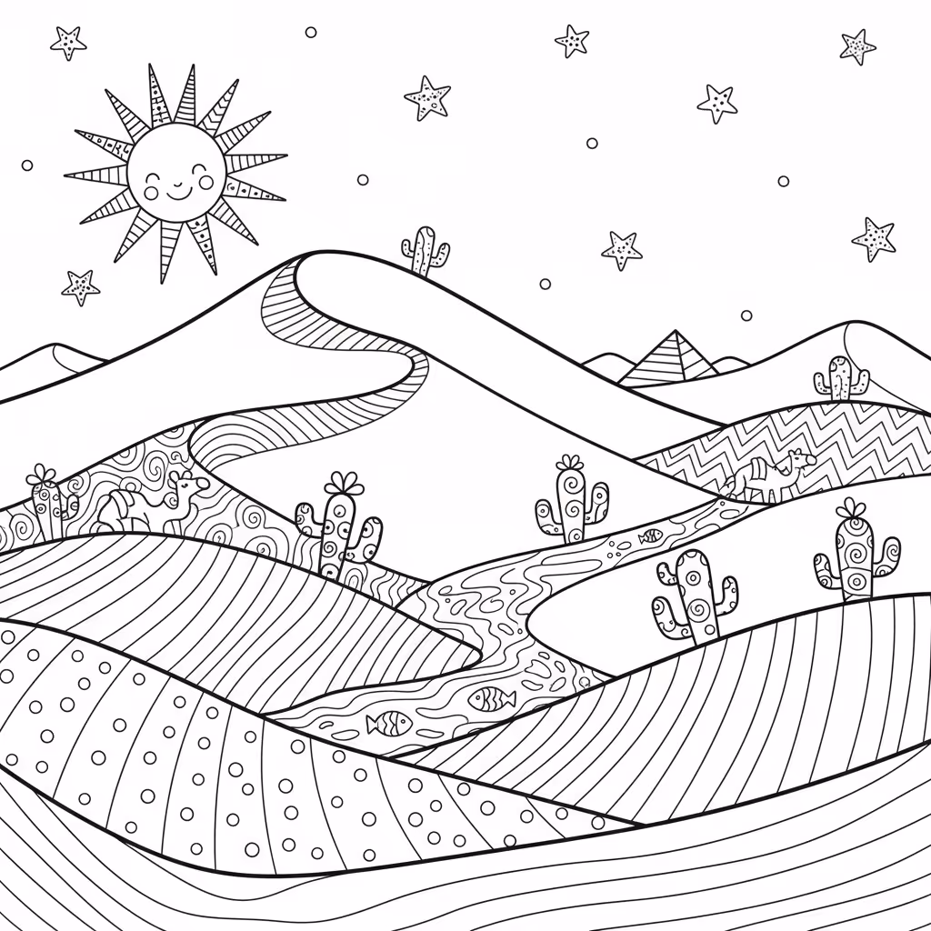 coloriage pour enfant à télécharger, niveau intermédiaire.