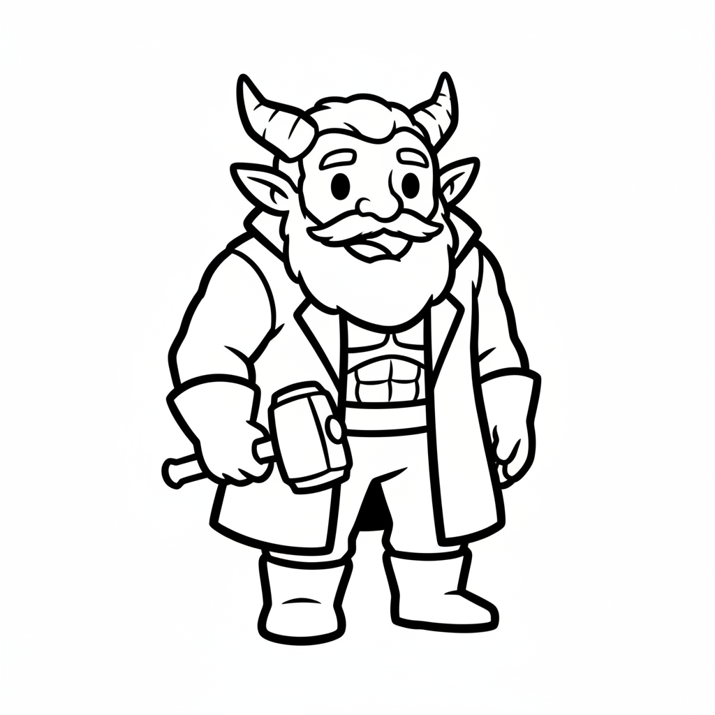 coloriage pour enfant à télécharger, niveau facile.